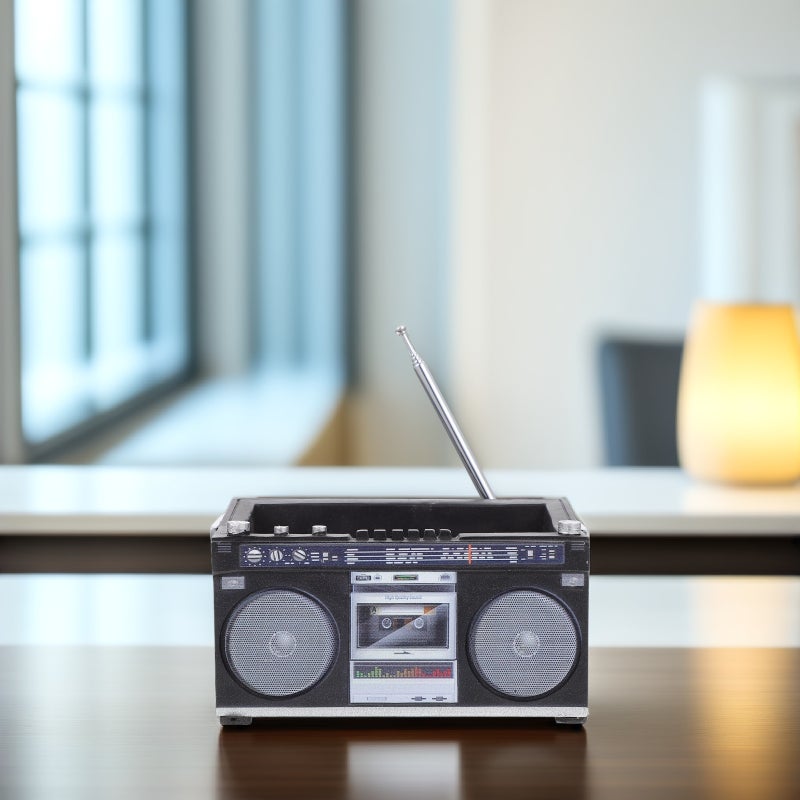 Tape Recorder Shape Flower Planting Basket Flower Arrangement Container Desktop Ornament - Image 2