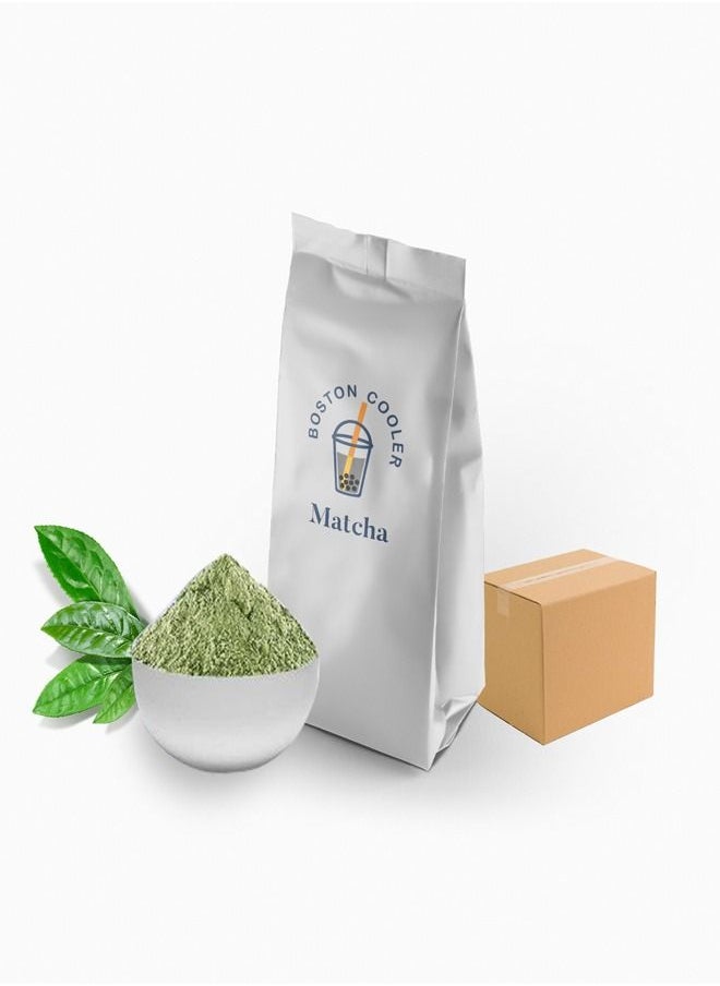 BOSTON COOLERS - Matcha Flavored Powder Premium  Boston Coolers 1 Kg For Bubble Tea Smoothie Milk Tea And Boba Tea - Image 1