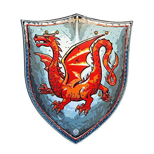 Liontouch Amber Dragon Knight Shield  Medieval Pretend Play Foam Toy for Children Ready for Adventures in The Kingdom  Safe Weapons  Battle Armor for Kids Dress Up Roleplay  Royal Costumes - Image 1