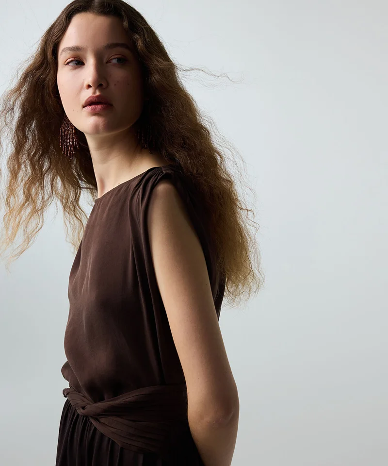 Ipekyol Asymmetric Sleeve Blouse