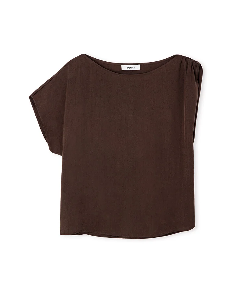 Ipekyol  Asymmetric Sleeve Blouse for Women | Best Price UAE