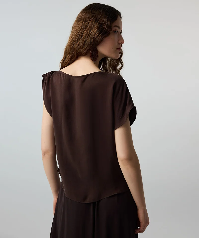 Ipekyol  Asymmetric Sleeve Blouse for Women | Best Price UAE