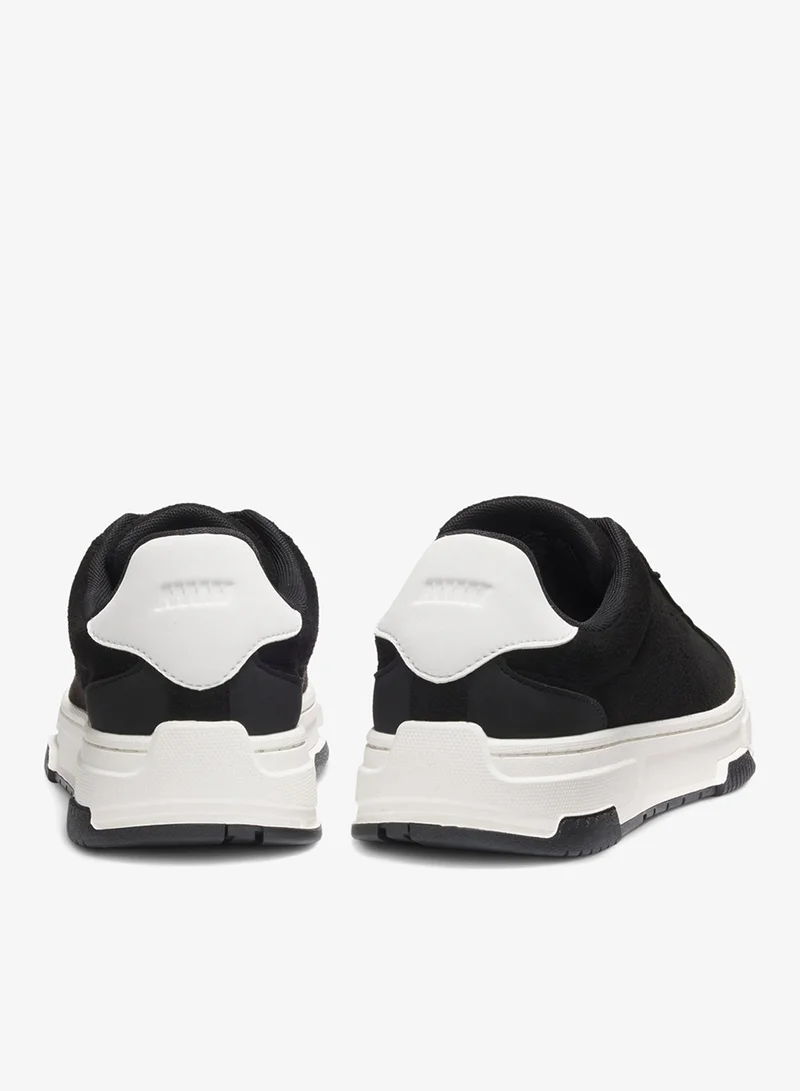 HUGO Low-top trainers in faux suede