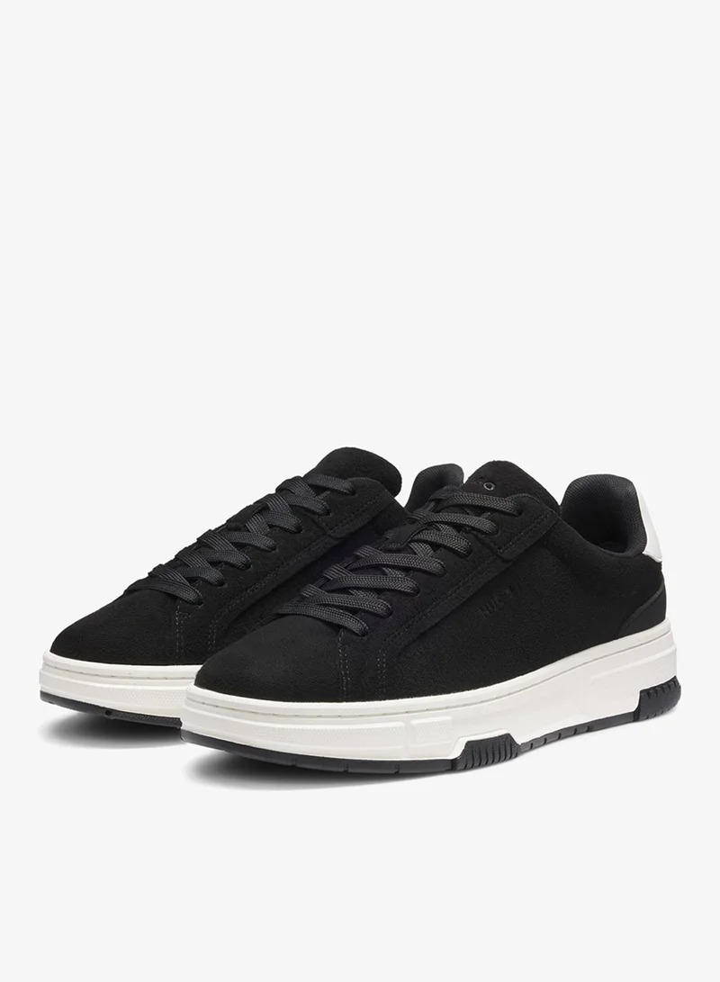 HUGO Low-top trainers in faux suede