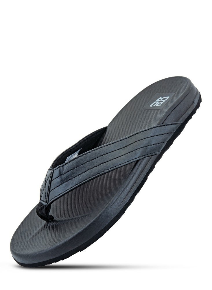 PUCA Puca Slippers for Men | Premium Comfort | Stylish Men's Slippers | Bounty Black  - Image 1
