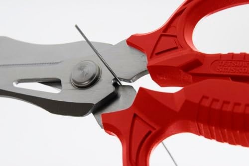 VAMPLIERS 6.3" Compact Heavy Duty Electrician Scissors. Made in Japan. 4-in-1 Multipurpose Blades. - Image 4