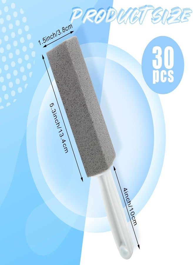 Starvast 30pcs Pumice Stone for Toilet, Toilet Pumice Stone with Handle, Toilet Stone Cleaning Block for Bath Grout Pool Kitchen Tubs Showers - Image 2