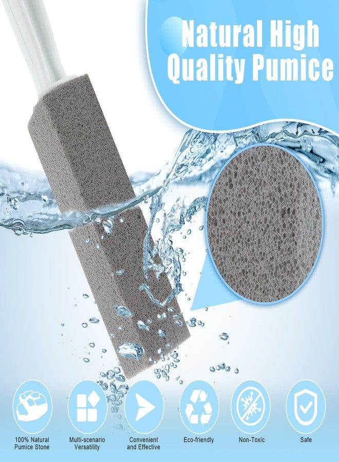 Starvast 30pcs Pumice Stone for Toilet, Toilet Pumice Stone with Handle, Toilet Stone Cleaning Block for Bath Grout Pool Kitchen Tubs Showers - Image 4