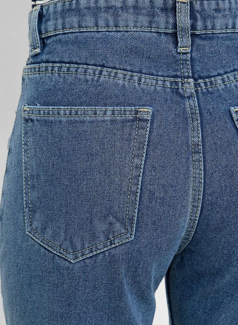 Ginger  High Rise Mom Jeans for Women | Best Price UAE