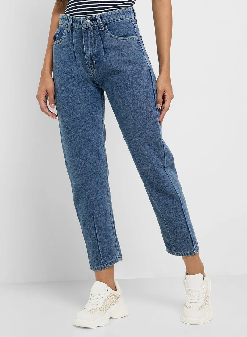 Ginger  High Rise Mom Jeans for Women | Best Price UAE