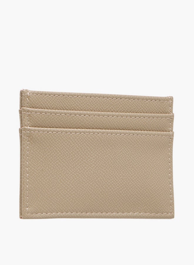 Flora Bella By Shoexpress Solid Card Holder with Open Top - Image 2