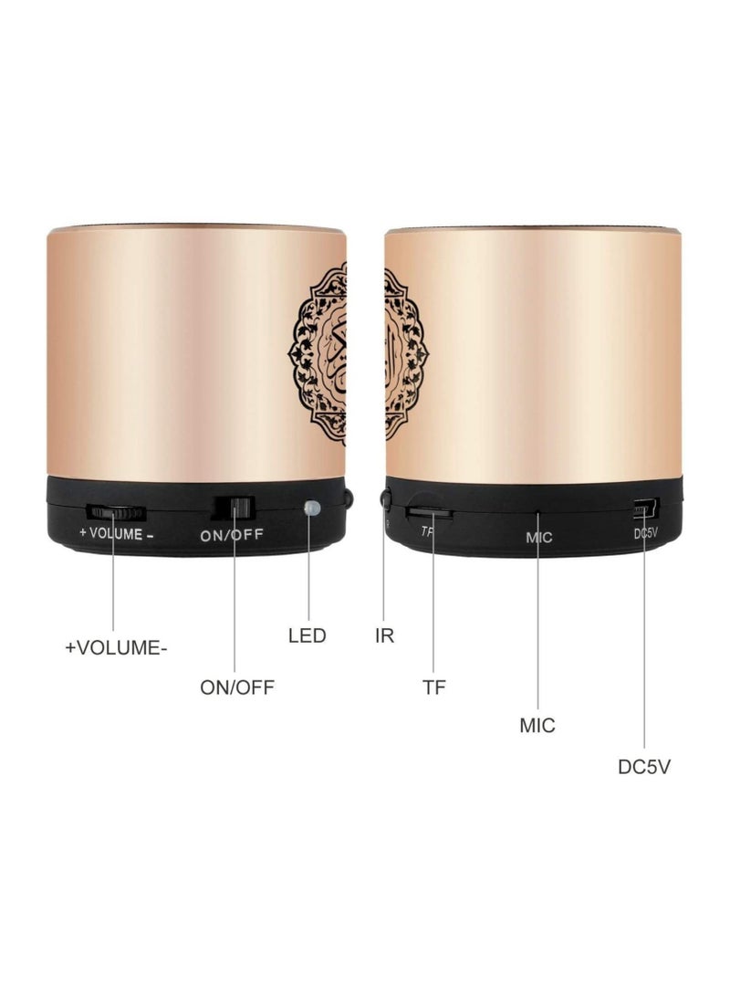 Remote Control Speaker Portable Quran Speaker MP3 Player 8GB TF FM Quran Koran Translator USB Rechargeable Speaker - Image 2