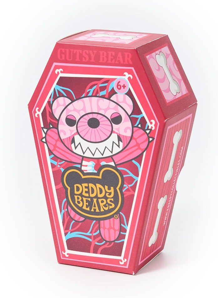 Deddy Bears Gutsy Bear Plush Toys 14cm, Soft & Squishy, Box with Certificate, Series 3 Collectible - Image 3