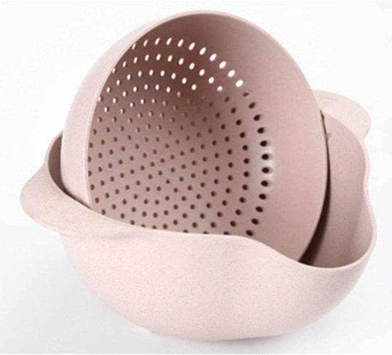 EZalla Multifunctional Drain BasketVegetable Washer With BowlStorage Basket 3 in 1 Fruit Basket with Lid - Image 1