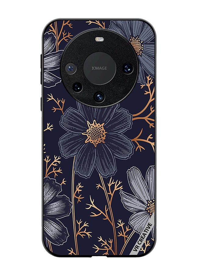 VR CREATIVE Protective Case Cover For Huawei Mate 60 Pro Flower Design Multicolour - Image 1
