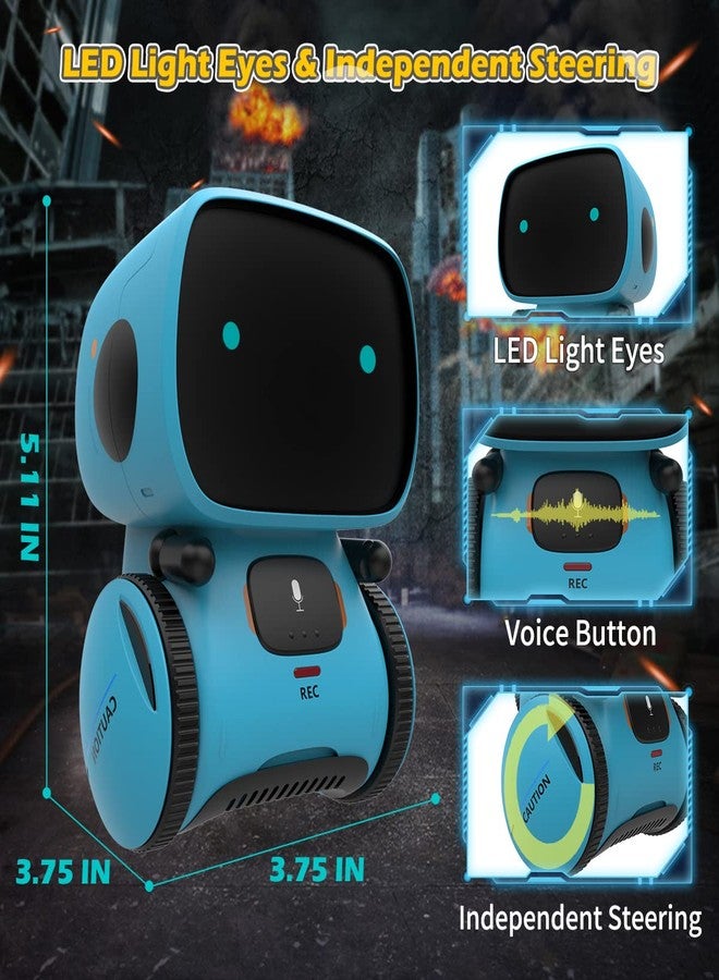KaeKid Robots for Kids, Interactive Smart Robotic with Touch Sensor, Voice Control, Speech Recognition, Singing, Dancing, Repeating and Recording, Robot Toy for 3 4 5 6 7 8 Year Old Boys Girls - Image 2