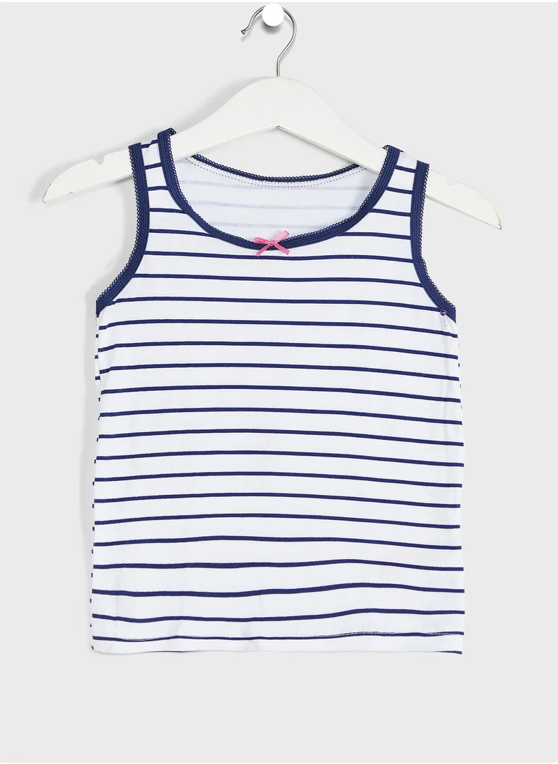 MINOTI Kids 3 Pack Spot Strips Vests