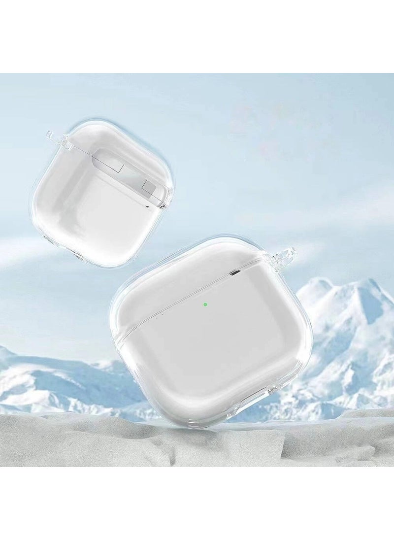 RedClick - Apple Airpods 4 Case Transparent Crystal Silicone Airbag 14 Case - Image 1