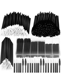Maitys 263 Pieces Disposable Makeup Applicators Kit Includes 50 Disposable Eyeliner Brushes 100 Lipstick Applicators Lip Wands 112 Mascara Wands Eyelash Brush With Plastic Organizer Box  - Image 1