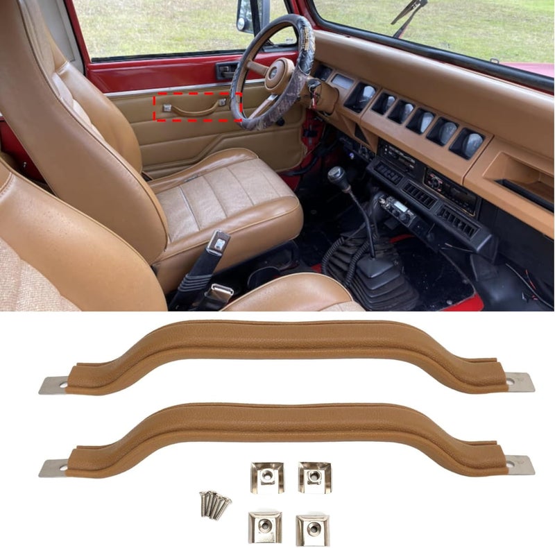 FCBJX Inner Door Handle Pull Kit for Jeep Wrangler YJ - Image 3