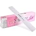 Pana 10PCS Jumbo Size PANA Professional Double Sided Nail Files Zebra 100100 Grit Emery Board Nail Buffering File Manicure Pedicure Nail Polisher Washable - Image 2