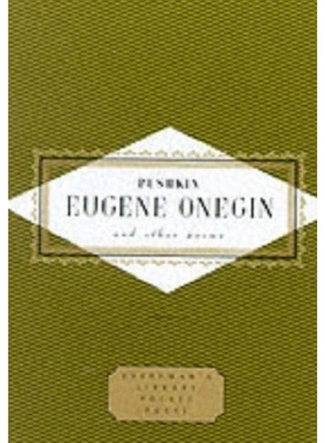 Pushkin Eugene Onegin And Other Poems - Hardback