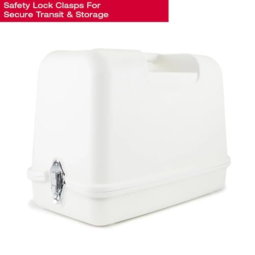 SINGER Universal Hard Carrying Case for Sewing Machine, Compatible with Most Standard Free-Arm Portable Sewing Machines, Non-Slip Inner Tray, Durable, Convenience & Sturdy protection for Easy Storage - Image 5