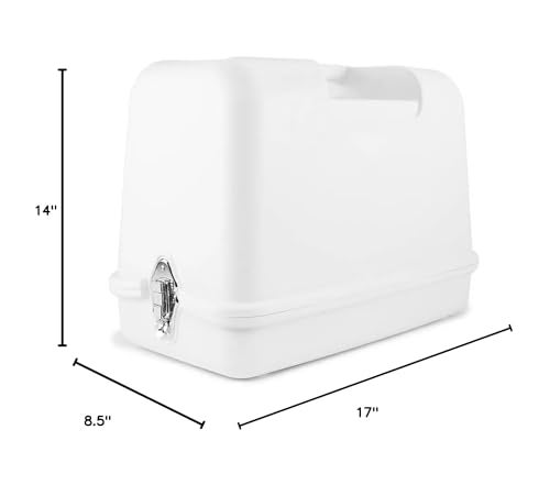SINGER Universal Hard Carrying Case for Sewing Machine, Compatible with Most Standard Free-Arm Portable Sewing Machines, Non-Slip Inner Tray, Durable, Convenience & Sturdy protection for Easy Storage - Image 3