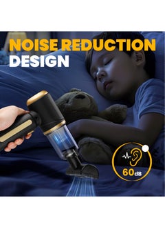 Necomi Car Vacuum Portable Cordless Vacuum Cleaner,14000Pa Suction Power,4-in-1 Handheld Vacuum Cleaner,Rechargeable Dust Collector Hand Vacuum Cleaner,For Car Interior,Home,Pet Hair,Camping  - Image 5