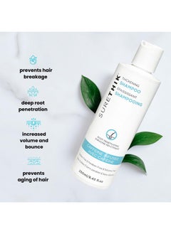 SureThik SURETHIK Hair Thickening Shampoo - With Caffeine & Nourishing Oils - Sulfate, Paraben & Silicone Free (250ml)  - Image 2