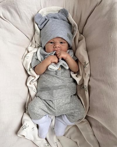 KOKOMANDY Reborn Baby Dolls 19Inch Soft Cloth Weighted Body Silicone Reborn Newborn Doll Lifelike Baby Dolls That Look Real Child Birthday Gifts Dolls Toys Accessories - Image 1