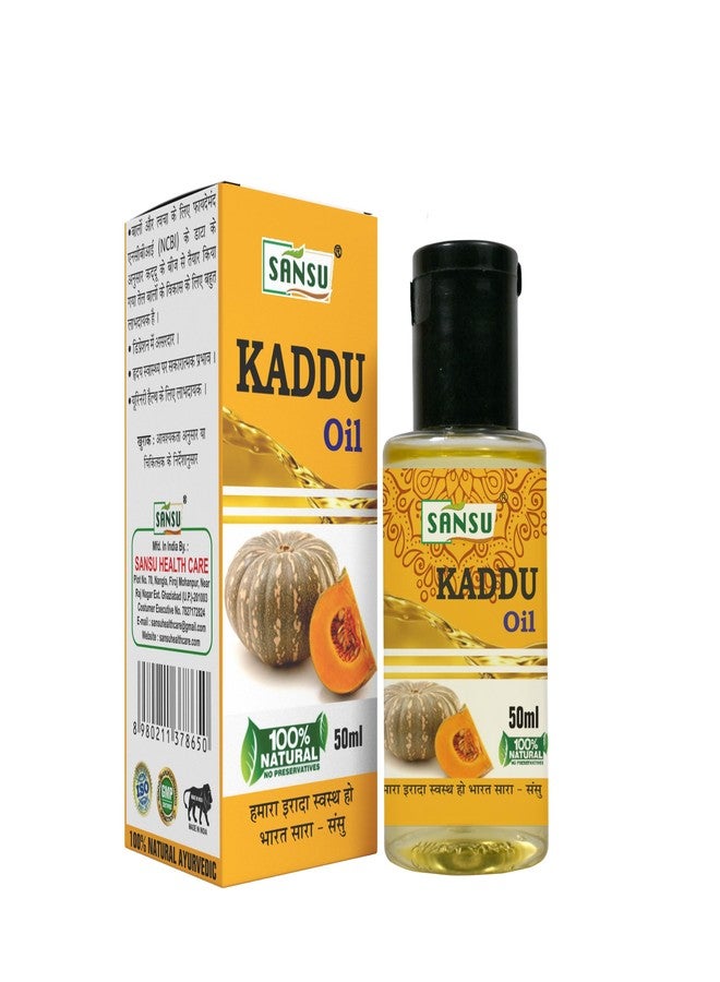 Sansu kaddu oil Natural Ayurvedic 50ml Nilgiri Oil Eucalypus oil 50ml Combo Pack - Image 2