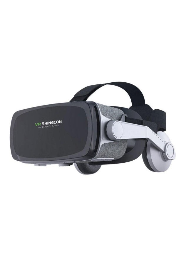 VR SHINECON Virtual Reality 3D Wireless Glasses Headset With Earphone  - Image 1