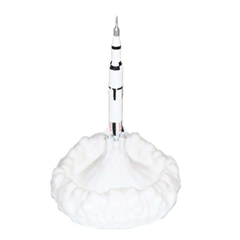 3D Printing Rocket Desk Lamp Bedside Table Lamp Warm LED Night Light USB Rechargeable Home Decoration Adult Kids Gift - Image 1