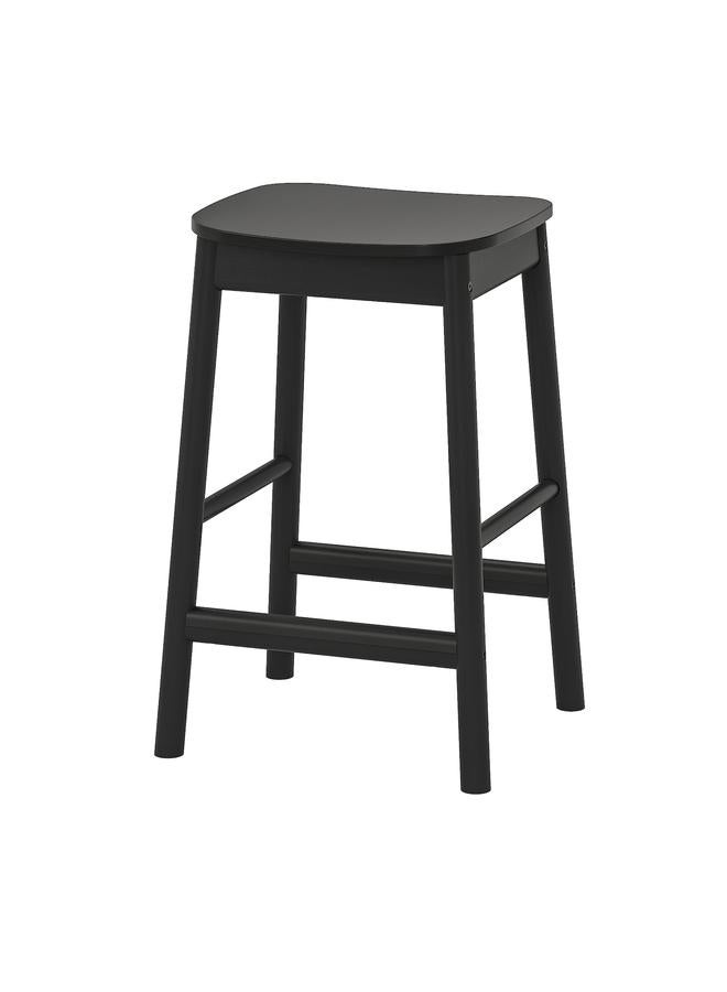 زبون كرسي بار، أسود، 63 سم - Image 1