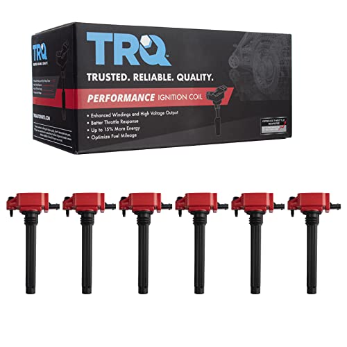 TRQ Ignition Coil Set Compatible with 11-21 Chrysler Dodge 11-20 Jeep 12-20 Ram 11-14 Volkswagen - Image 2