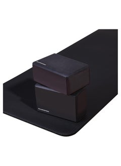 DORSA Non-Slip Yoga Mat | 10mm Thick NBR Exercise Mat for Gym & Home | 183 x 61cm, Black  - Image 5