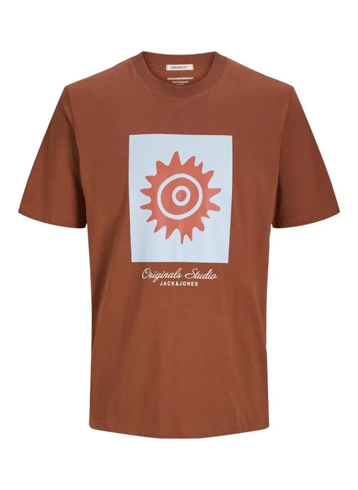 JACK & JONES Jorcanggu Front Branding T-Shirt