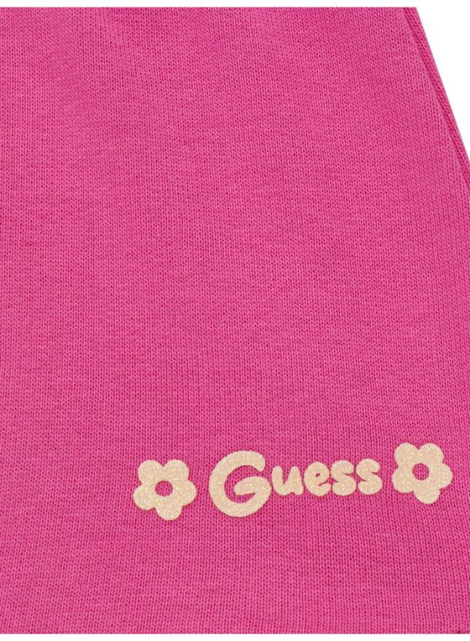 GUESS Kids Printed Short Sleeve T-Shirt And Shorts Set  - Image 4