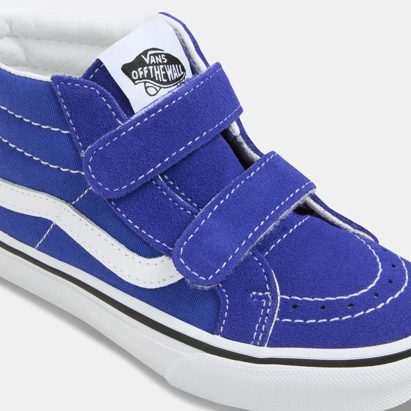 VANS Kids' Sk8-Mid Reissue Velcro Unisex Shoes (Younger Kids)