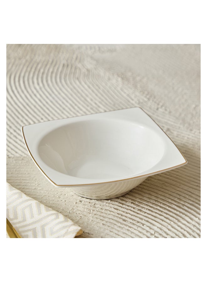Home Box Peace Square Veg Bowl 20 x 4.4 x 20 cm - Image 1