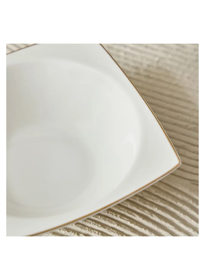 Home Box Peace Square Veg Bowl 20 x 4.4 x 20 cm