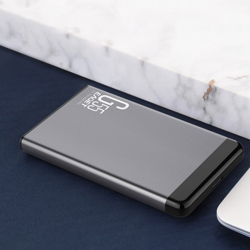 EAGET G55 هارد ديسك محمول 500 جيجابايت USB3.0 2.5 بوصة هارد ديسك محمول معدني محرك أقراص صلب عالي السرعة وثابت ومصمم على مقاومة الصدمات وتوافق واسع - Image 2