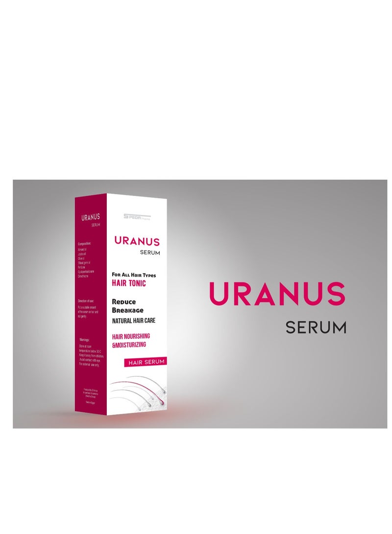 Topical hair serum that improves hair growth, increases hair density, and prevents hair loss. It is used for all hair types.