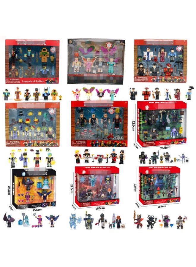 سلسلة Roblox Virtual World Series 26 لبنات البناء وملحقات ألعاب الرسوم المتحركة ونماذج الألعاب المحمولة - اللون: Virtual World 6: حقيبة ملونة (0.1 كجم) - Image 2