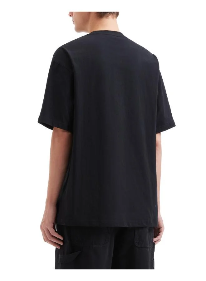 فينجركروكس تيشيرت بشعار الخط الرئيسي القياسي