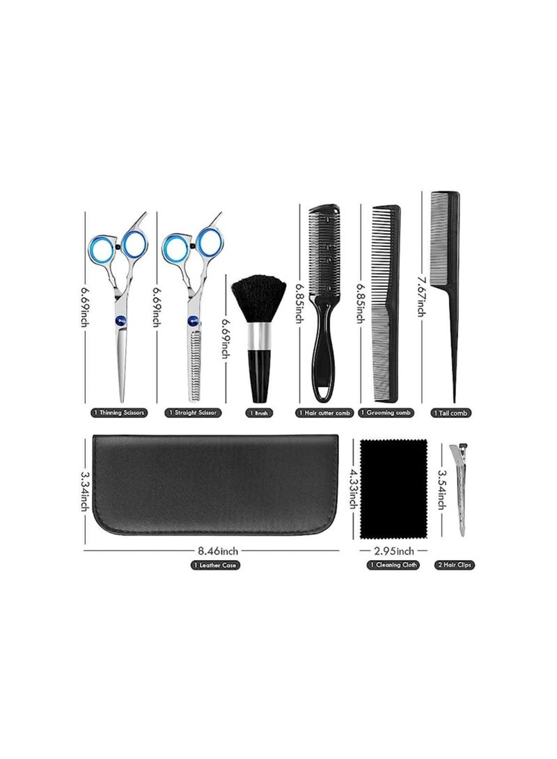 ORiTi Professional Hair Cutting Scissors Sets 11PCS Multi-Purpose Hair Cutting Kit  - Image 3