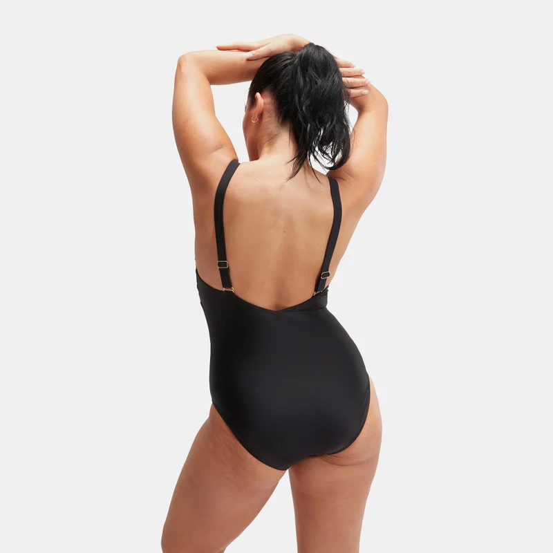 speedo Women's Printed Shaping One-Piece Swimsuit