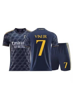 M MIAOYAN Vinicius Real Madrid Club Away Adult Football Jersey  - Image 2