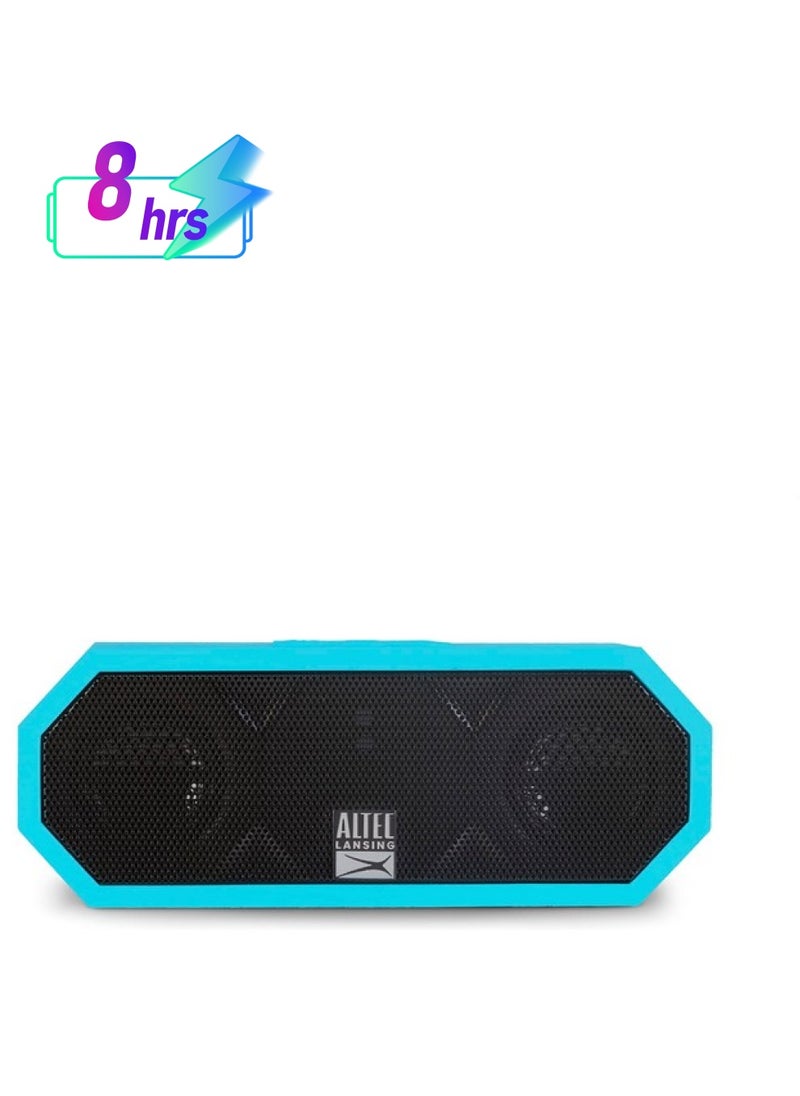 Altec Lansing - Jacket H2O 2 Waterproof Bluetooth Speaker With 3.5Mm Aux Port, Ip67 Certified & Floats In Water, Compact & Portable Speaker For Travel & Outdoor Use, 8 Hour Playtime - Image 1